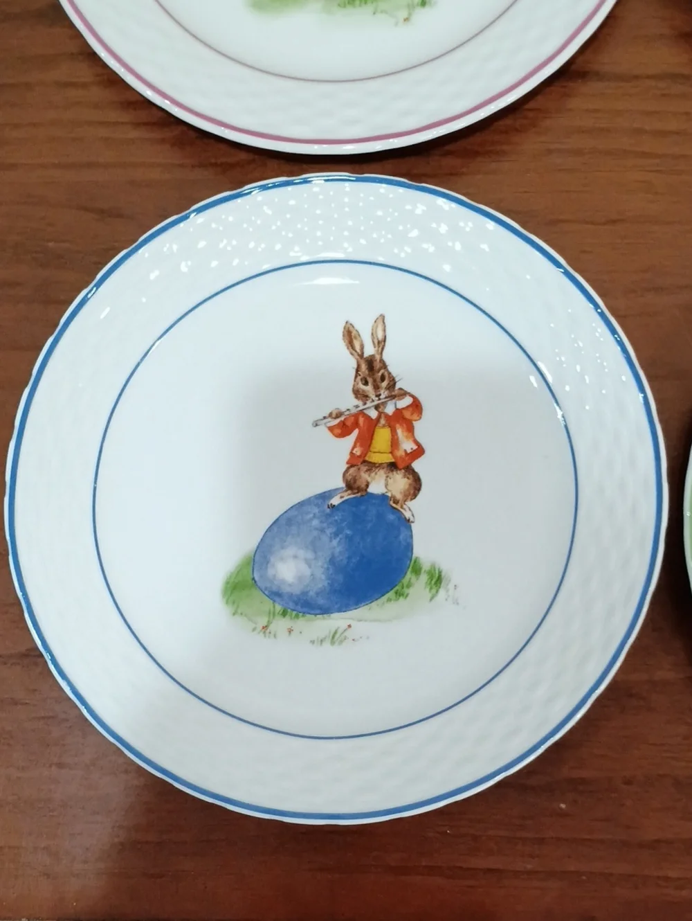 Williams-Sonoma Bunny Band Dessert Plates, Set Of 4